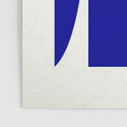 simple abstract shape-03 blue Poster Gallery Image 3