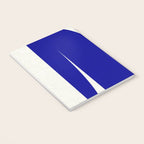 simple abstract shape-03 blue Notebook Gallery Image 3