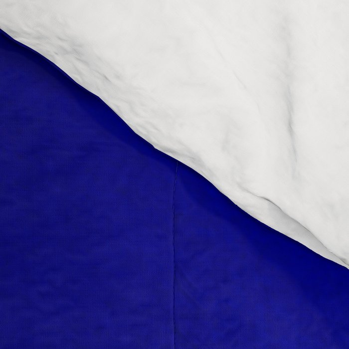 simple abstract shape-03 blue Comforter Gallery Image 4