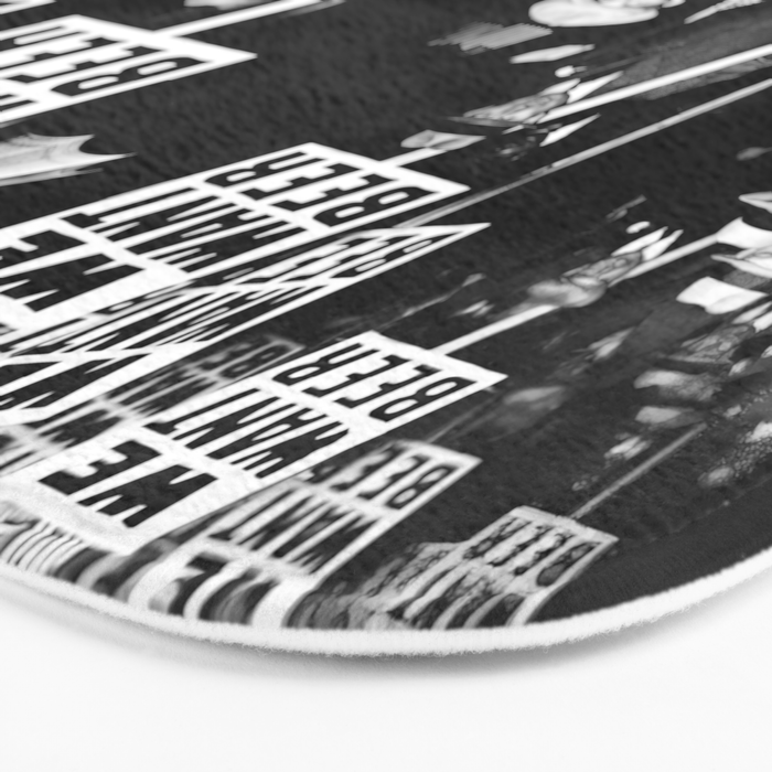 We Want Beer, Prohibition, Black and White, Old Photo, Beer Protest, Funny, Vintage Beer Art Bath Mat Gallery Image 3