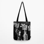 We Want Beer, Prohibition, Black and White, Old Photo, Beer Protest, Funny, Vintage Beer Art Tote Bag Gallery Image 2