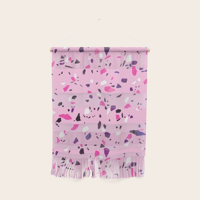 Pink Shadows Terrazzo Wall Hanging Gallery Image 1