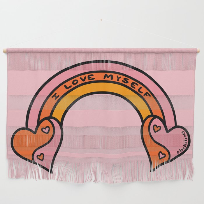 I Love Myself Wall Hanging Gallery Image 1