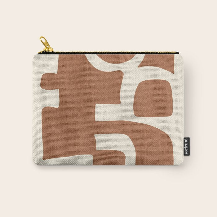 Modern Abstract Minimal Art 12 Carry All Pouch Gallery Image 1
