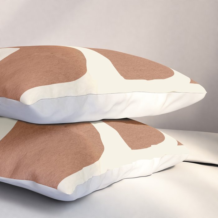 Modern Abstract Minimal Art 12 Pillow Sham Gallery Image 3