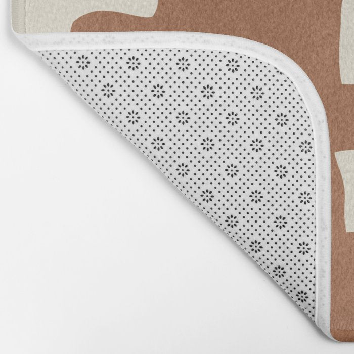 Modern Abstract Minimal Art 12 Bath Mat Gallery Image 2