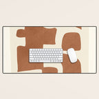 Modern Abstract Minimal Art 12 Desk Mat Gallery Image 1