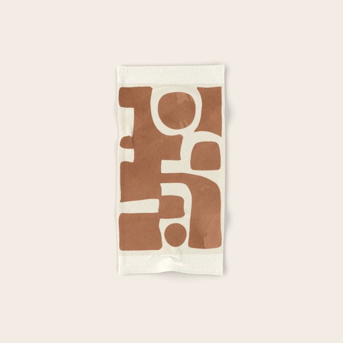Modern Abstract Minimal Art 12 Bath Towel Gallery Image 1