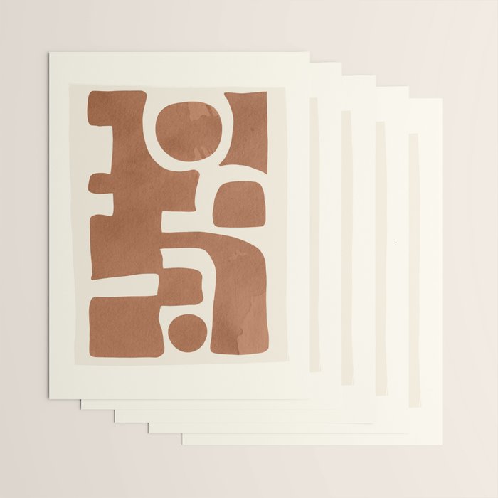 Modern Abstract Minimal Art 12 Wrapping Paper Gallery Image 3