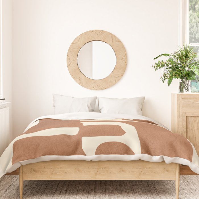 Modern Abstract Minimal Art 12 Duvet Cover Gallery Image 3