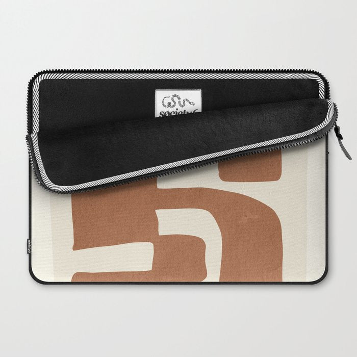 Modern Abstract Minimal Art 12 Laptop Sleeve Gallery Image 2