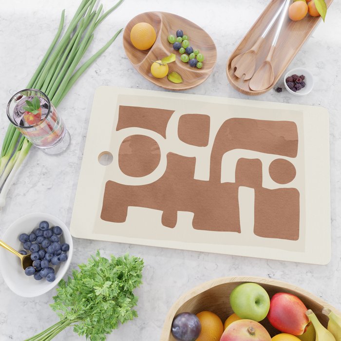 Modern Abstract Minimal Art 12 Cutting Board Gallery Image 2