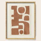 Modern Abstract Minimal Art 12 Serving Tray Gallery Image 1