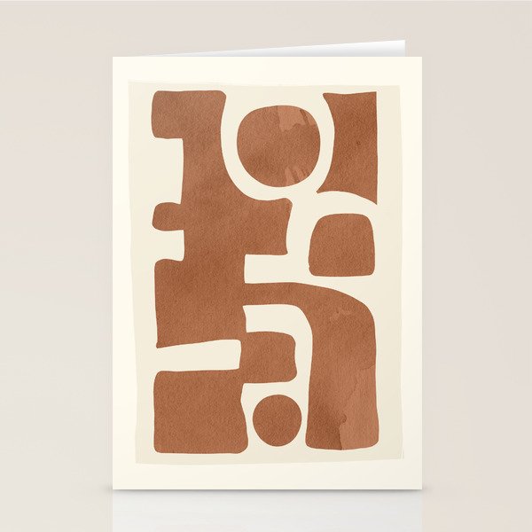 Modern Abstract Minimal Art 12 Stationery Card Gallery Image 2