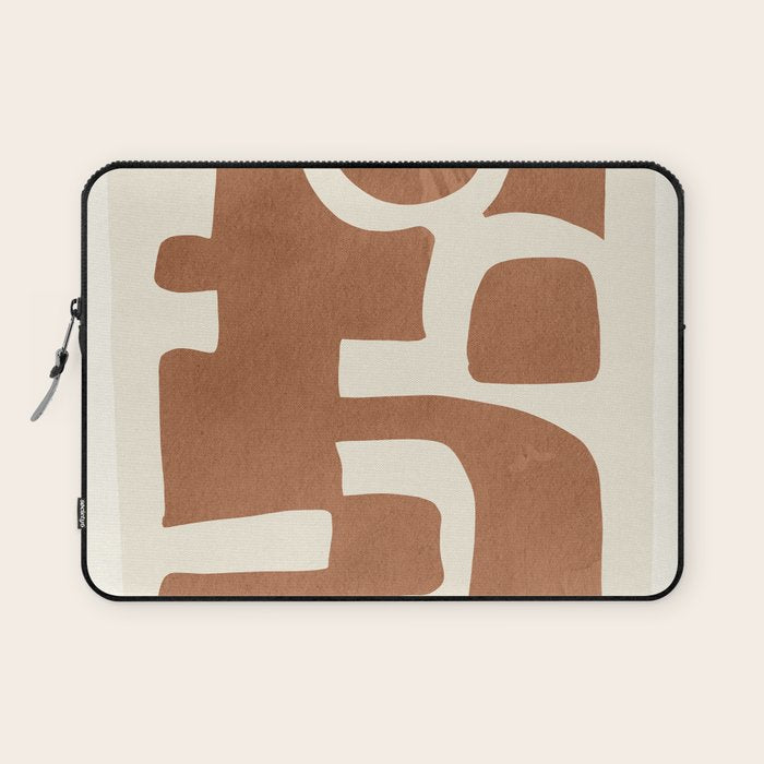Modern Abstract Minimal Art 12 Laptop Sleeve Gallery Image 1