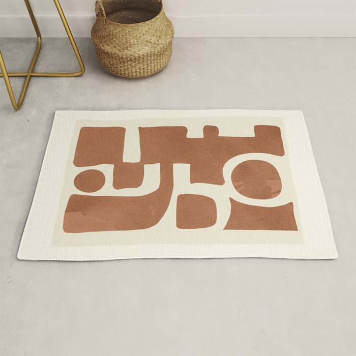 Modern Abstract Minimal Art 12 Rug Gallery Image 1