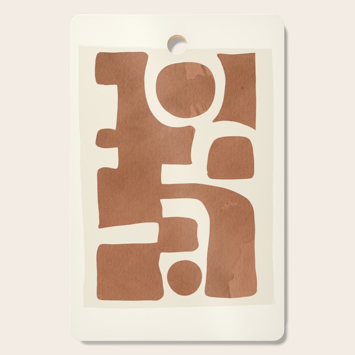 Modern Abstract Minimal Art 12 Cutting Board Gallery Image 1