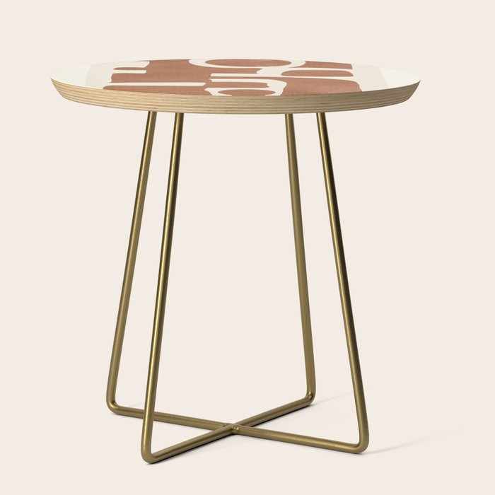 Modern Abstract Minimal Art 12 Side Table Gallery Image 1