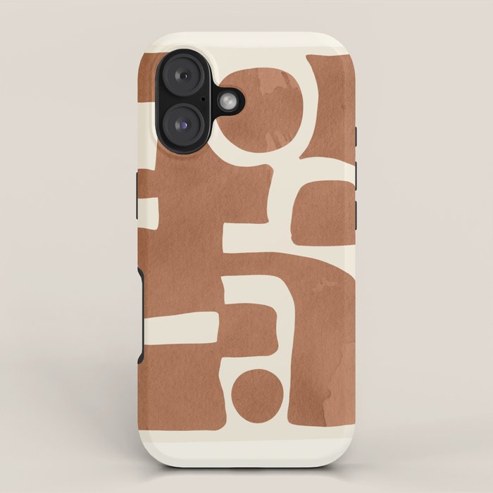 Modern Abstract Minimal Art 12 iPhone Case Gallery Image 1