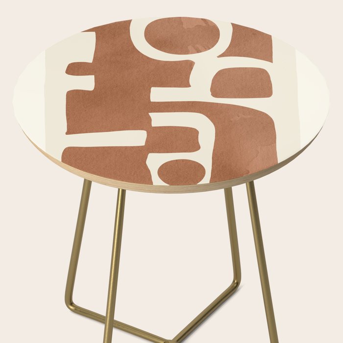 Modern Abstract Minimal Art 12 Side Table Gallery Image 2