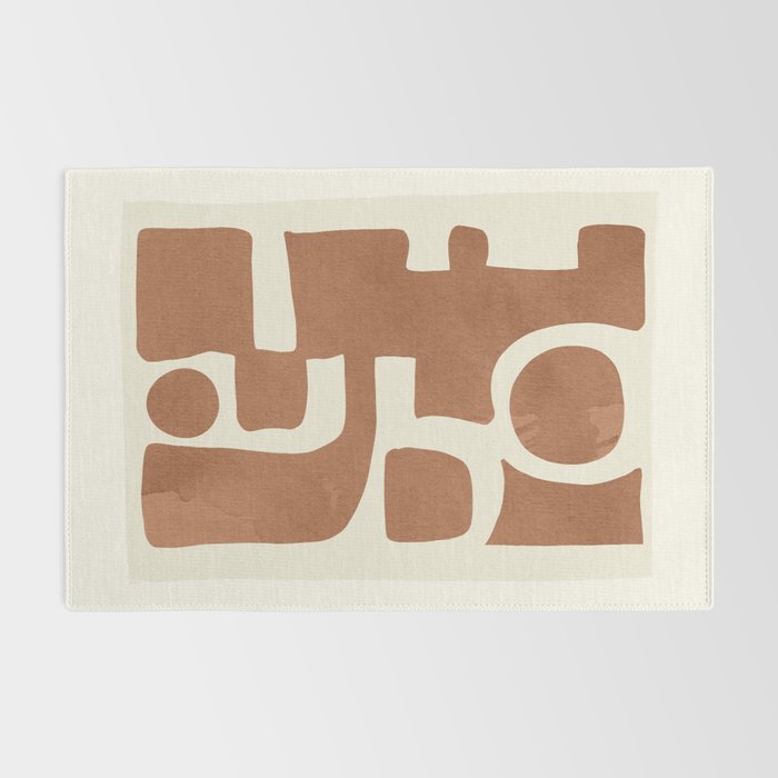 Modern Abstract Minimal Art 12 Rug Gallery Image 2