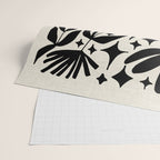 Cosmic Bloom Wrapping Paper Gallery Image 2