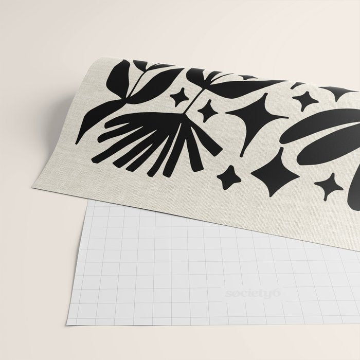 Cosmic Bloom Wrapping Paper Gallery Image 2