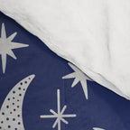 Mystic symbols in the dark sky Comforter Gallery Image 4