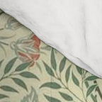 William Morris Sweet Briar Green Coral Comforter Gallery Image 4