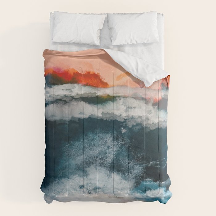 water world Comforter Gallery Image 6