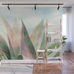 Landscape plant paint Wall Mural Gallery Image 1