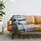 Forest Fog Fun Adventure Throw Blanket Gallery Image 1