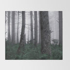 Forest Fog Fun Adventure Throw Blanket Gallery Image 2