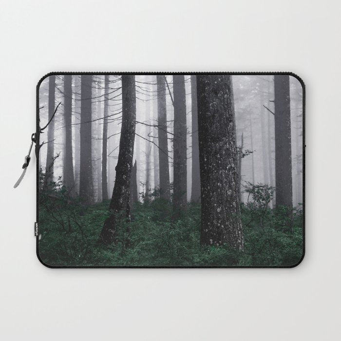 Forest Fog Fun Adventure Laptop Sleeve Gallery Image 1