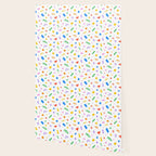 Fun colorful abstract organic shape art pattern Wallpaper Gallery Image 2