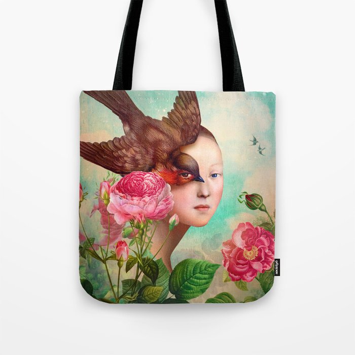 The Silent Garden Tote Bag Gallery Image 1