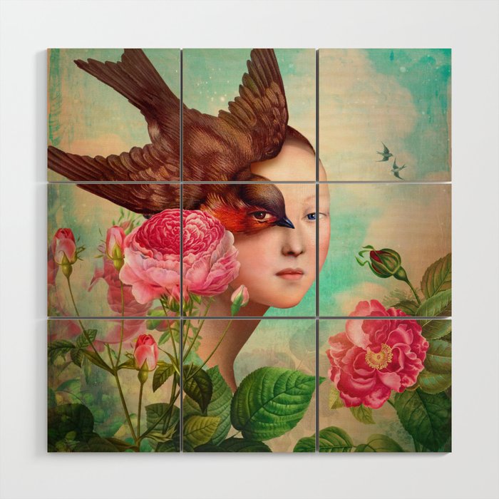 The Silent Garden Wood Wall Art Gallery Image 1
