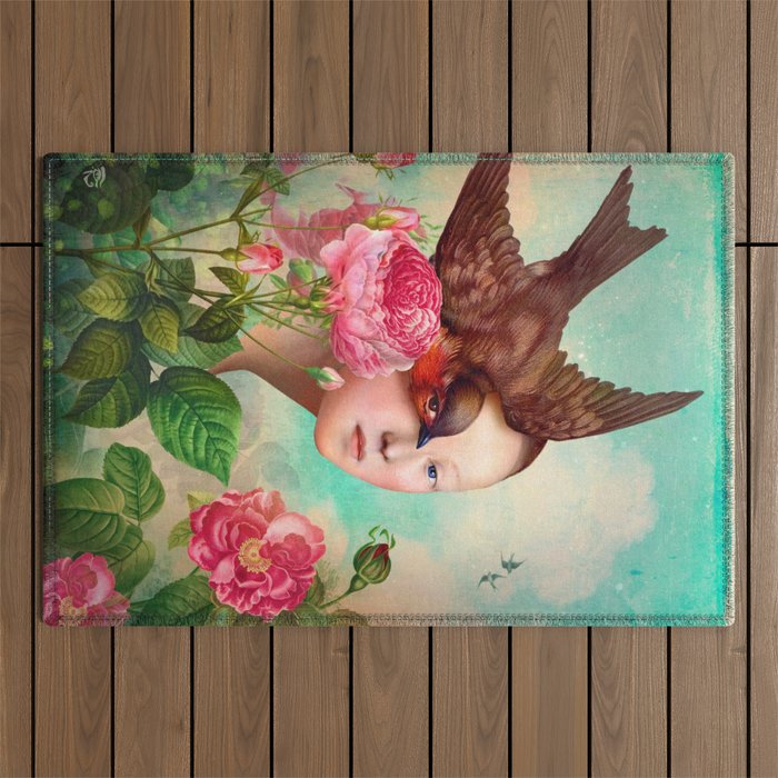 The Silent Garden Outdoor Rug Gallery Image 1