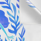 Kelp Forest Mermaid - Blue Palette Wall Tapestry Gallery Image 3