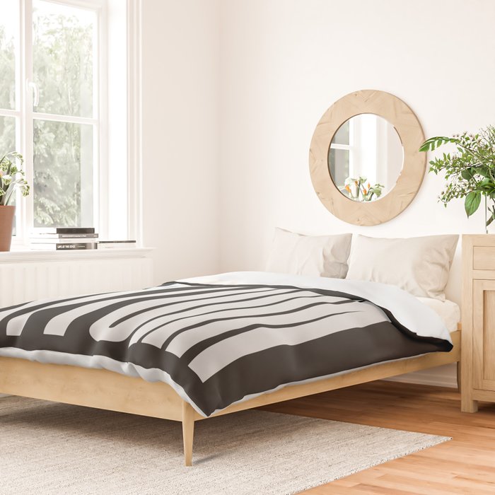 New York: B&W Typography Edition Duvet Cover Gallery Image 2