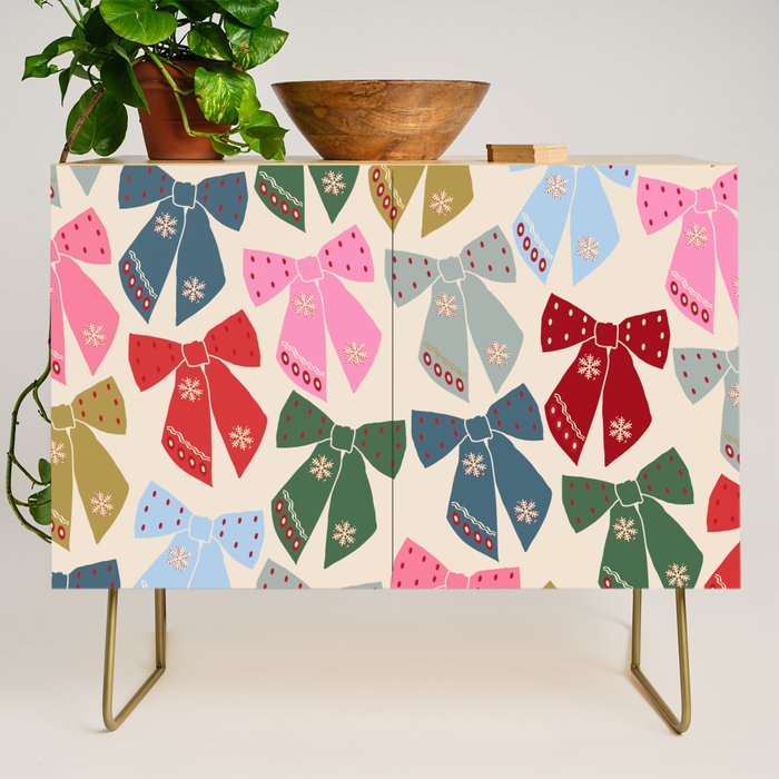 Christmas Bows Coquette Credenza Gallery Image 1