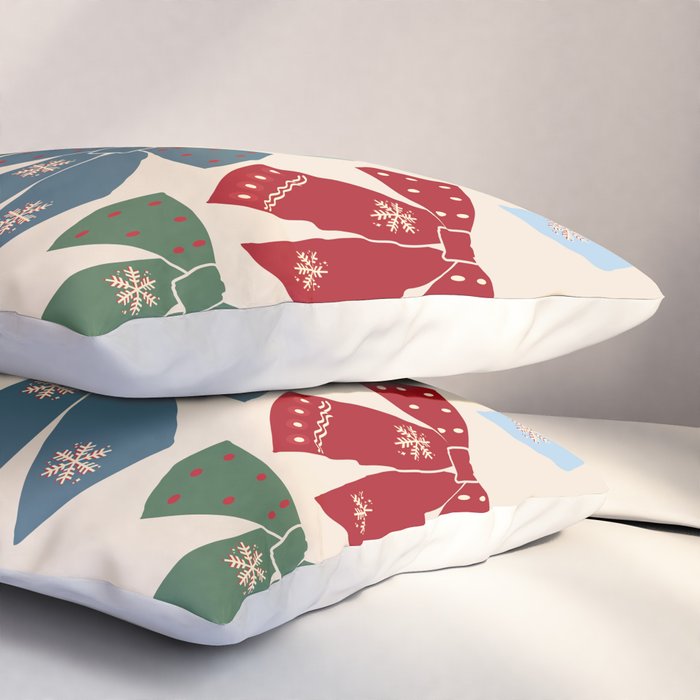 Christmas Bows Coquette Pillow Sham Gallery Image 3