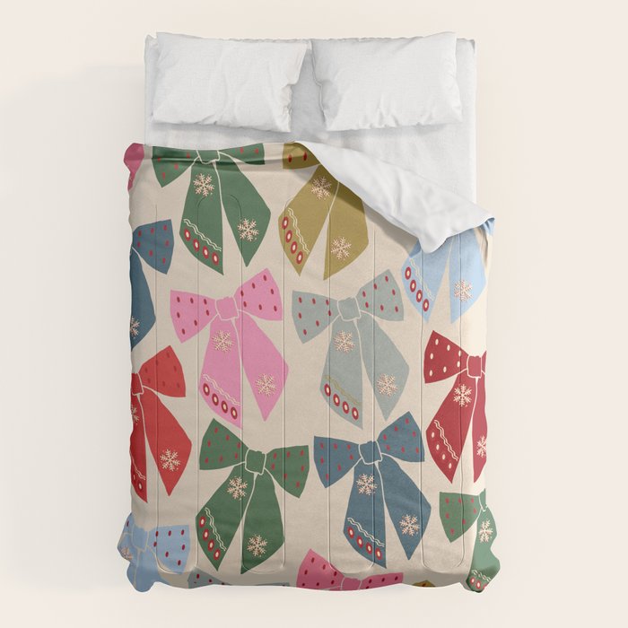 Christmas Bows Coquette Comforter Gallery Image 1