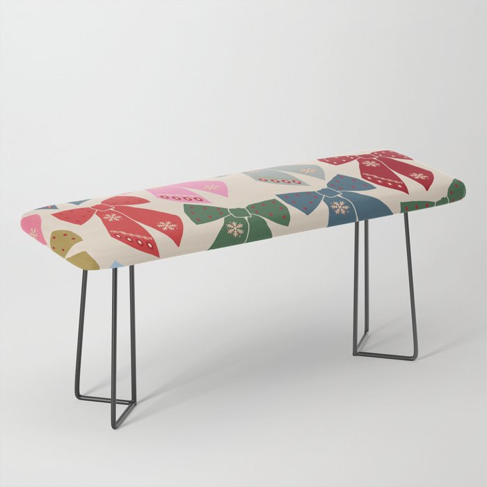 Christmas Bows Coquette Bench Gallery Image 1
