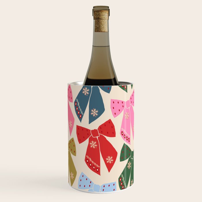 Christmas Bows Coquette Wine Chiller Gallery Image 2