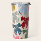 Christmas Bows Coquette Travel Mug Gallery Image 2