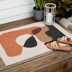 Abstract Shapes 54 Outdoor Rug Gallery Image 2