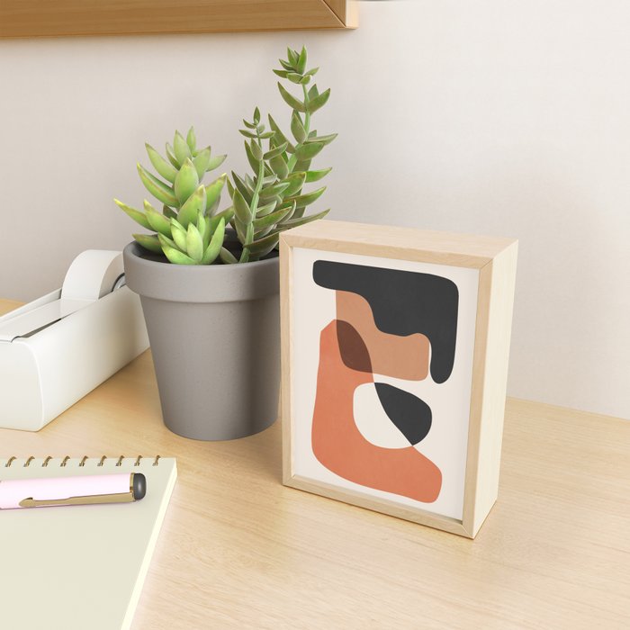 Abstract Shapes 54 Mini Art Print Gallery Image 2