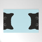 Black cat I Welcome Mat Gallery Image 1