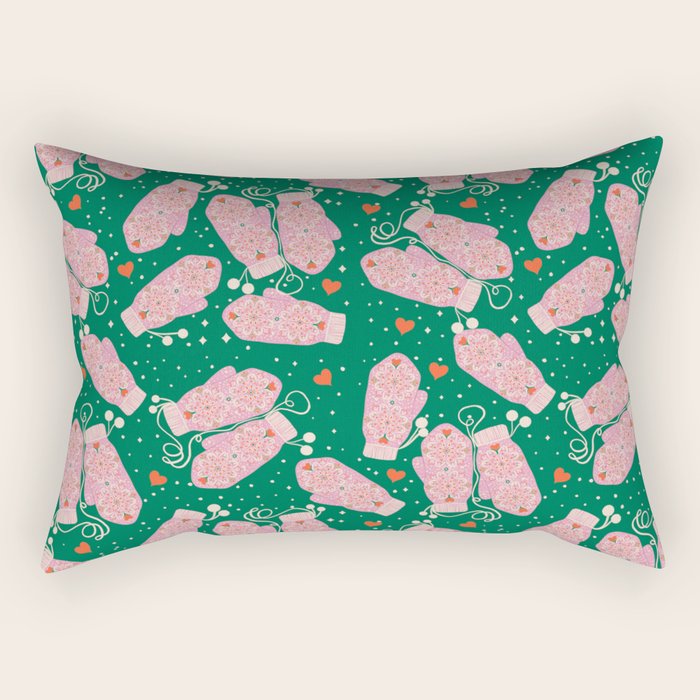 Cozy Mandalas Rectangular Pillow Gallery Image 1
